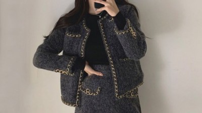놓치면 후회! 마쥬 트위드 자켓 득템 후기✨